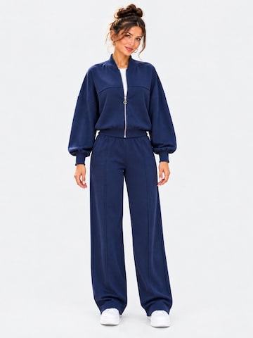 Lady Bersan Leisure suit 'Zweiteiliges Set' in Blue: front