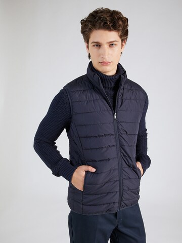 Only & Sons Vest 'BRON' in Blue: front