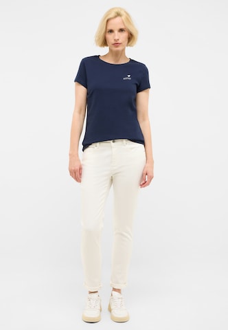 MUSTANG T-Shirt 'Loa' in Blau