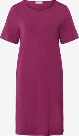 Hanro Nightgown 'Natural Elegance' in Red: front