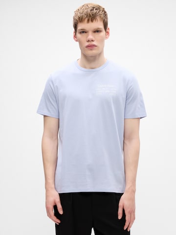 Calvin Klein Jeans Majica | vijolična barva