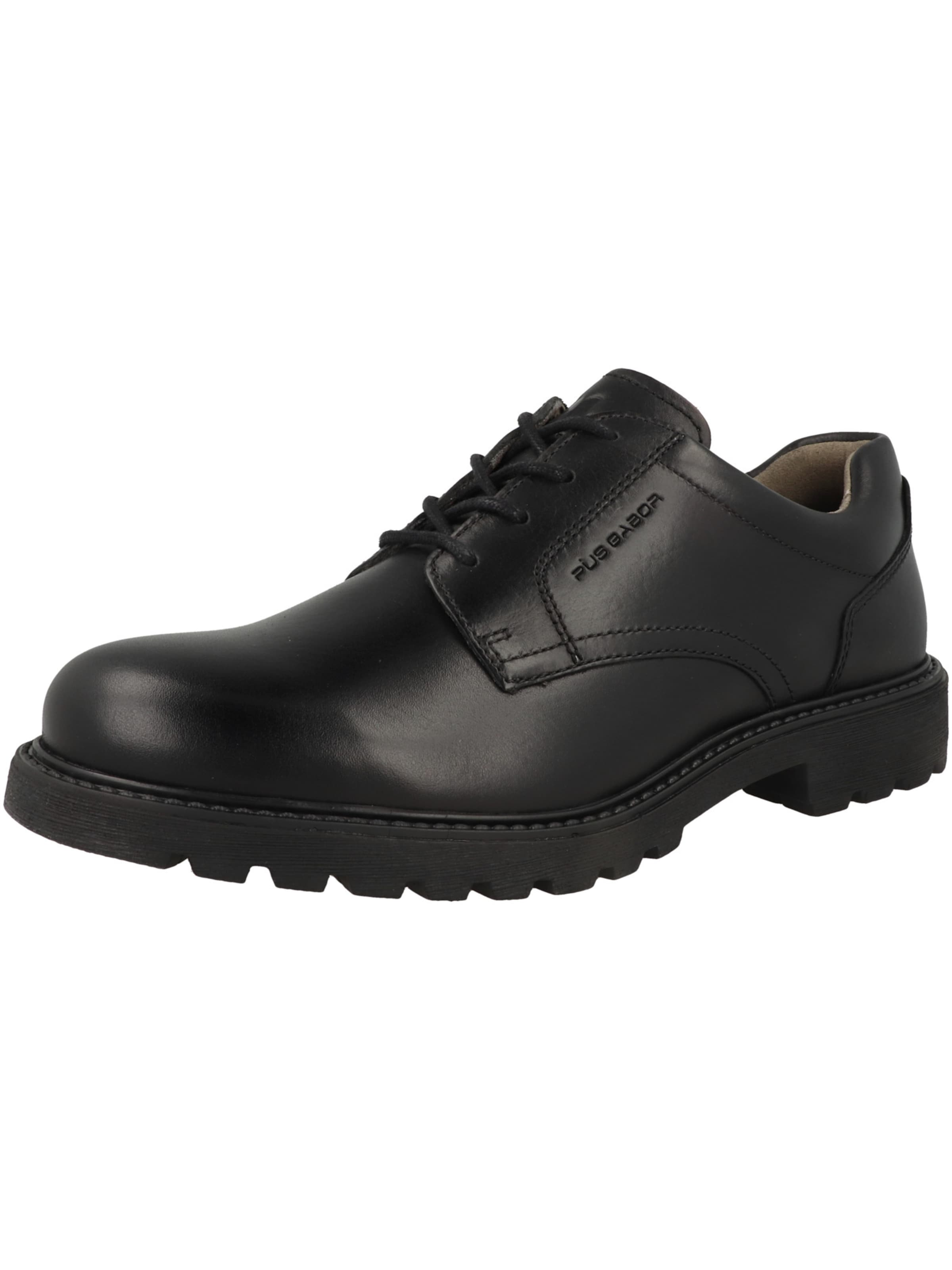 Chaussure à lacets ' 0401.10 ' Pius Gabor en noir : devant