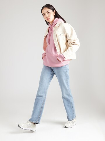 Zwillingsherz Sweatshirt 'Hearts & Love' i rosa