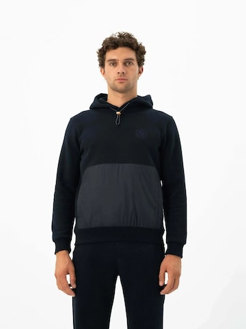 Sweat-shirt Arma en bleu : devant