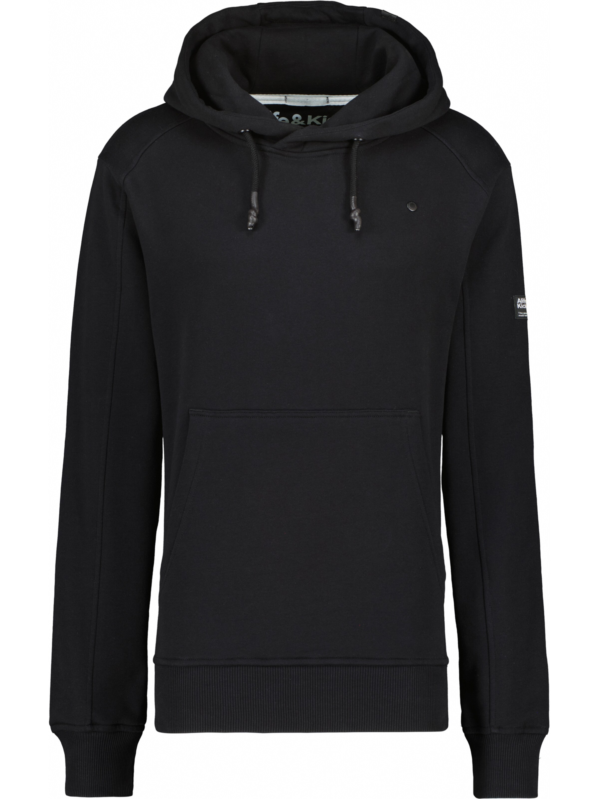 Sweat-shirt alife & kickin en noir : devant