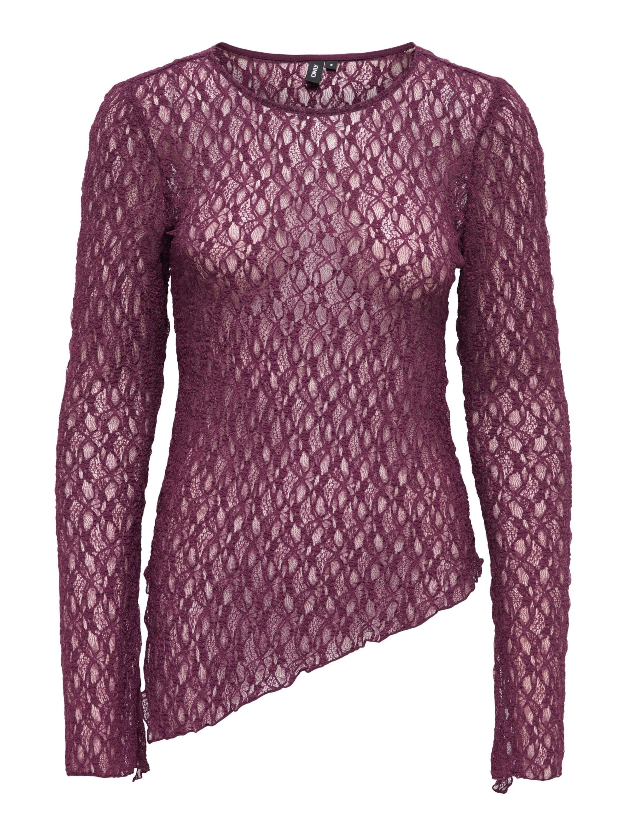 ONLY T-shirt 'ONLSyrene' en M en rouge, Vue avec produit