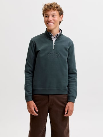 Jack & Jones Junior - Sudadera en verde: frente