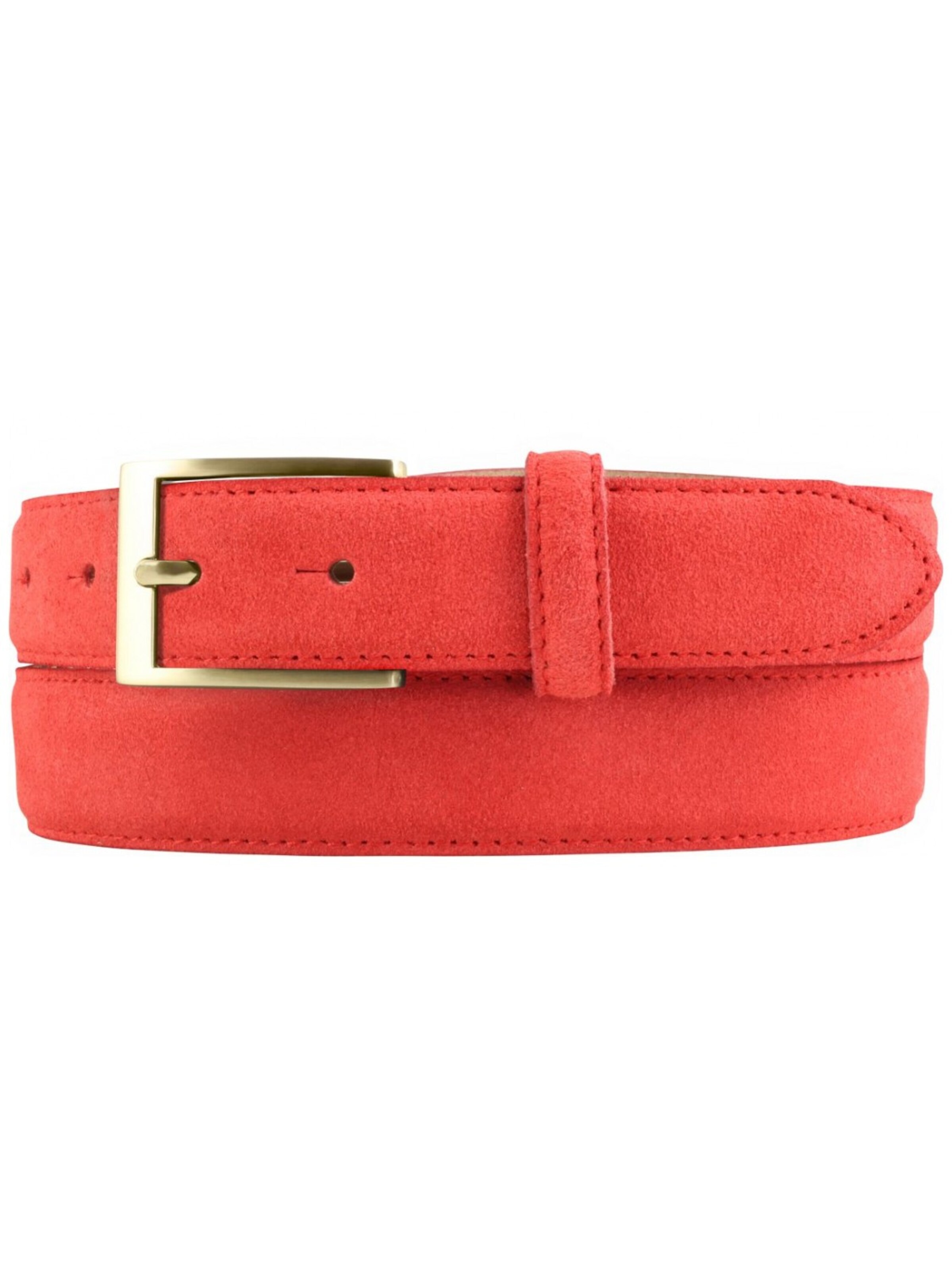 BELTINGER Gürtel 'Sorrento'‌‌‌‌ in Rot: Vorderseite