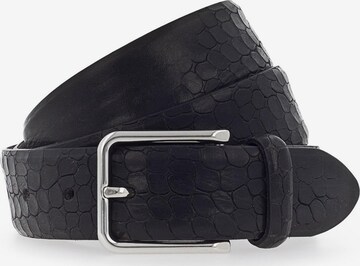 Cintura 'Karl' di b.belt Handmade in Germany in nero: frontale