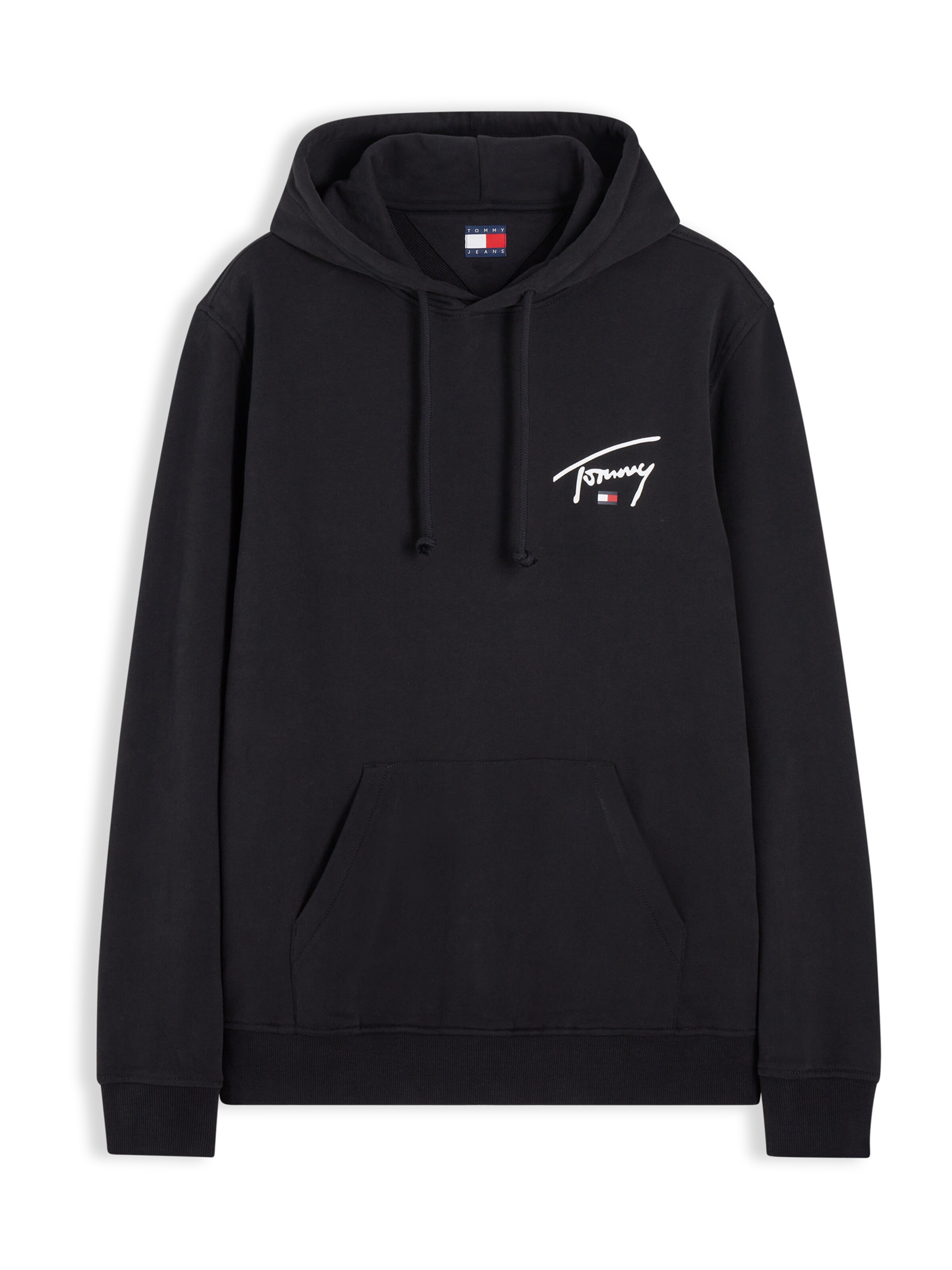 Sweat-shirt 'ENTRY' Tommy Jeans en noir : devant