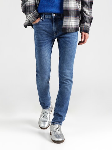 Only & Sons Skinny Jeans 'ONSWARP' in Blue: front