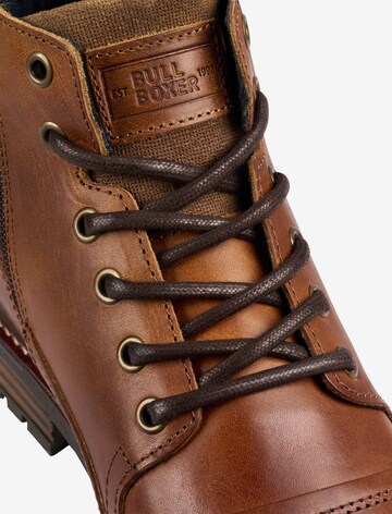 Bottines à lacets BULLBOXER en marron