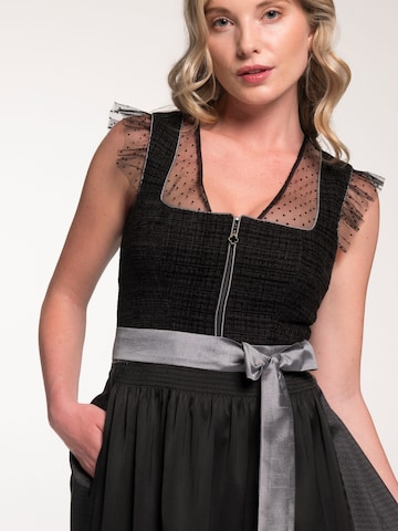 SPIETH & WENSKY Dirndl in Zwart