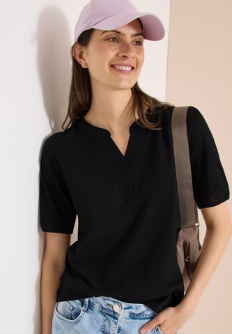 CECIL Shirt in Black: front