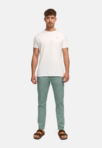 INDICODE JEANS Regular Chino 'Lino' in Groen