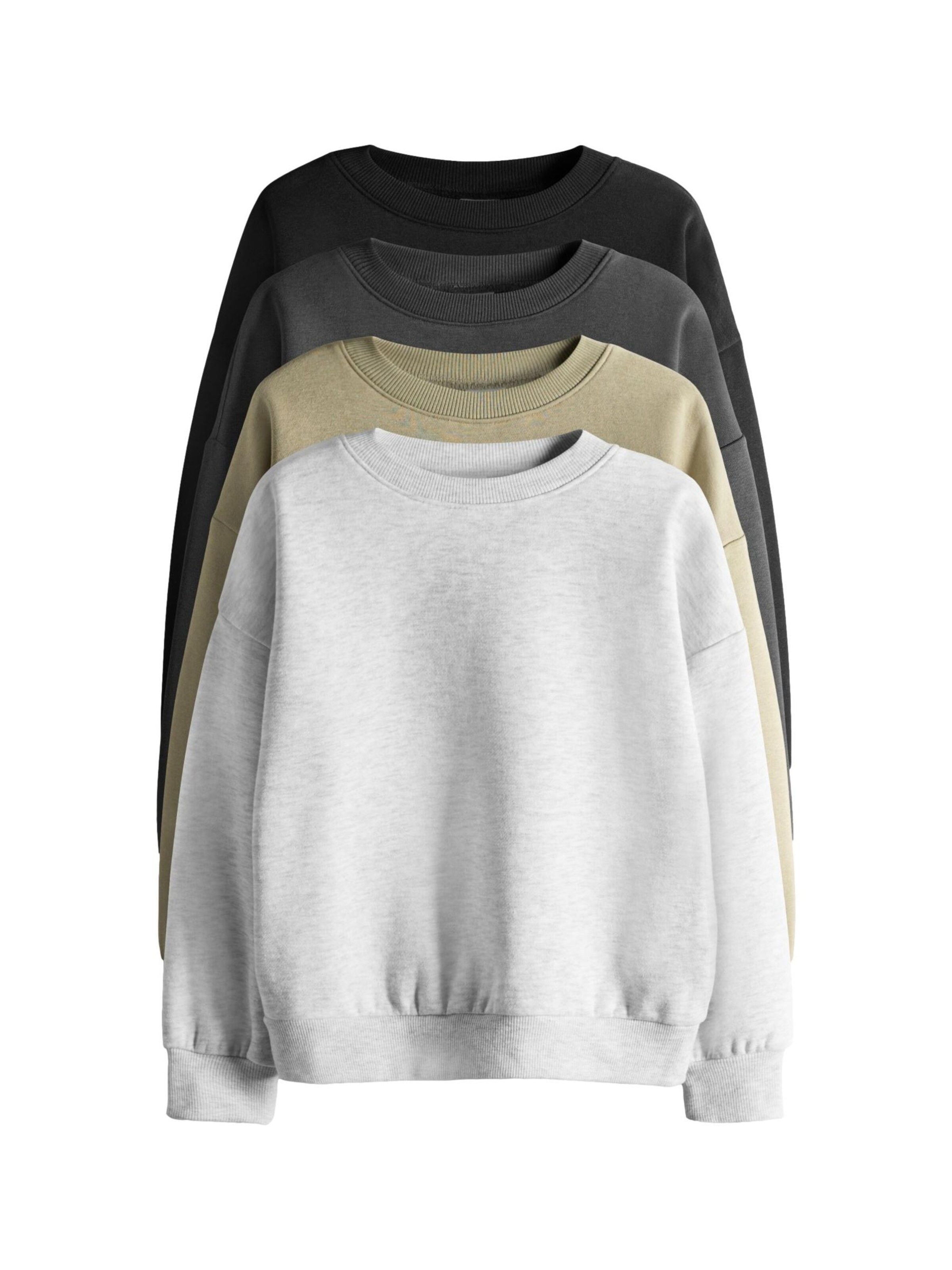 The Set Суичър в сиво: отпред