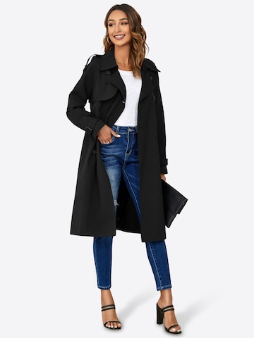 Manteau mi-saison Imily Bela en noir