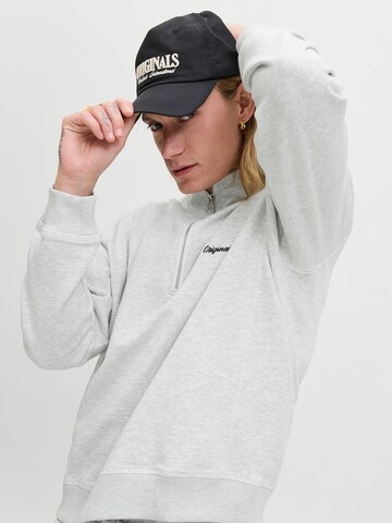 JACK & JONES Sweatshirt 'JORNORREBRO' i vit