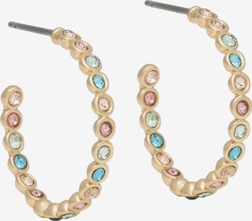 Boucles d'oreilles 'Vibrance Gold' A&C Oslo – Nordic Design Jewellery en or : devant