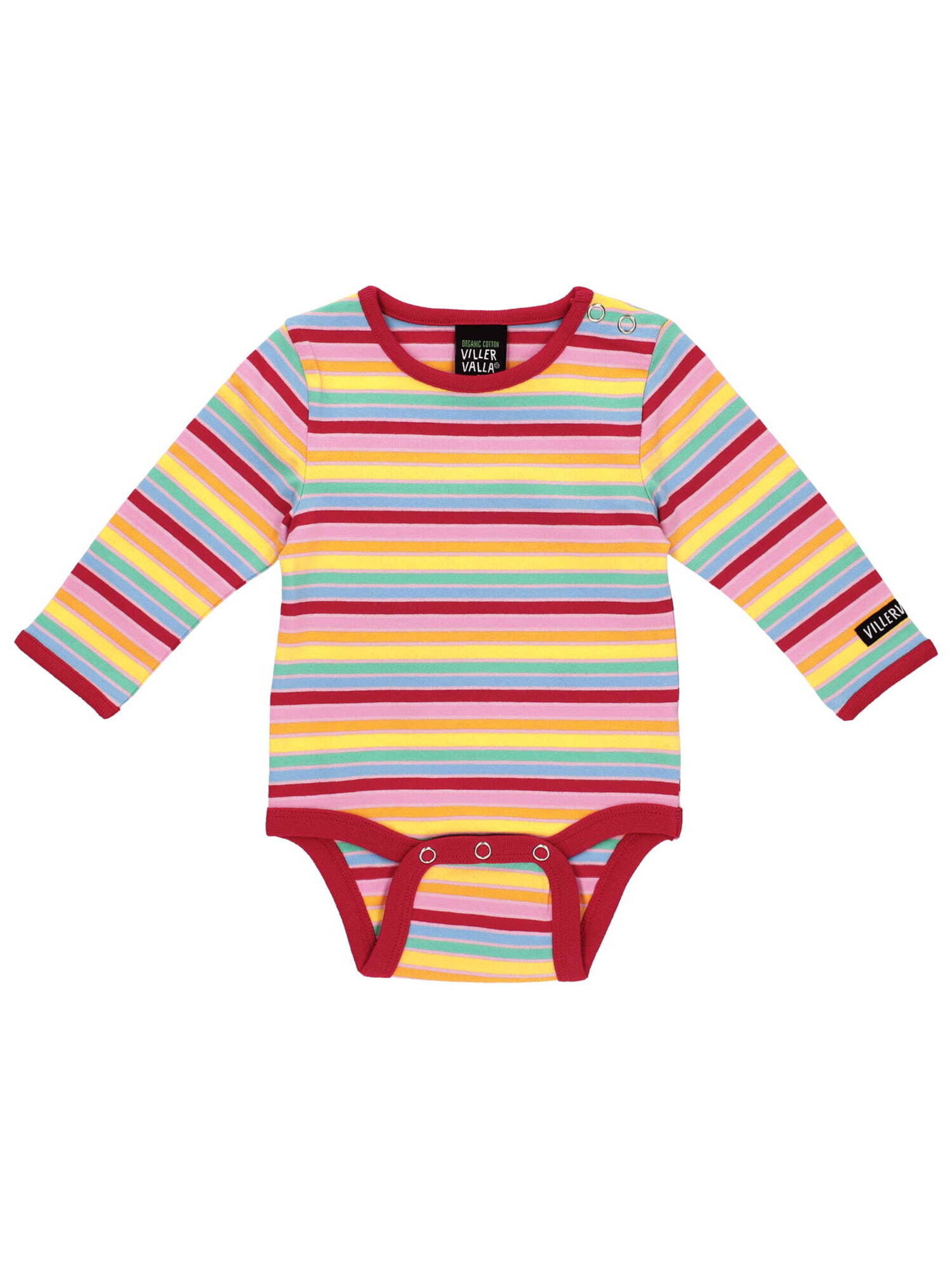 Villervalla Romper/Bodysuit in Pink: front