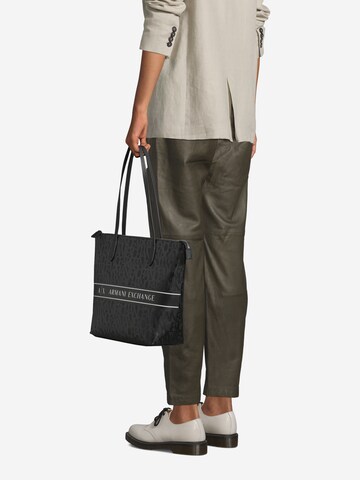 ARMANI EXCHANGE - Shopper em preto