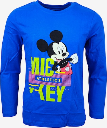 Disney Mickey Mouse & friends Shirt 'Mickey Mouse' in Blau: Vorderseite