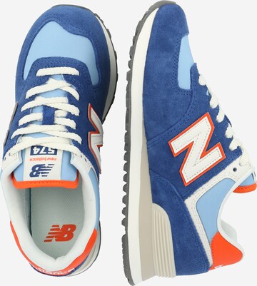 Baskets basses '574' new balance en bleu