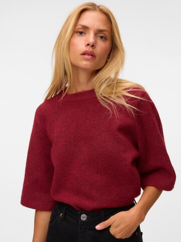 VERO MODA Sweater 'VMBOOM' in Red: front