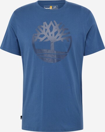 T-Shirt TIMBERLAND en bleu : devant