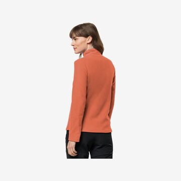 JACK WOLFSKIN Athletic Sweater in Orange