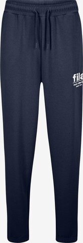 FILA Regular Broek ' LISBON ' in Blauw: voorkant