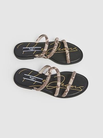 Pepe Jeans Sandals ' HAYES MIX ' in Beige