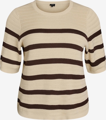 smėlio Zizzi Megztinis 'MELSA': priekis