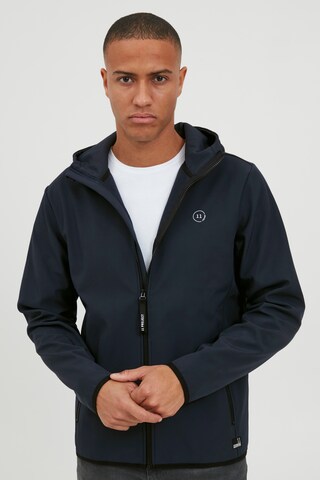 11 Project Fleece Jacket 'ULFERT' in Blue: front