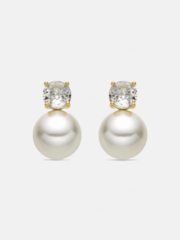 Boucles d'oreilles 'Pacezu' Luxenter en or : devant