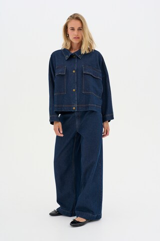 My Essential Wardrobe Wide leg Jeans 'Tessa' in Blauw