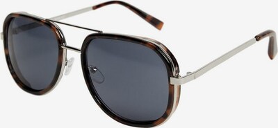 MANGO MAN Sonnerbrille 'I-Paul' in braun / schwarz / silber, Produktansicht
