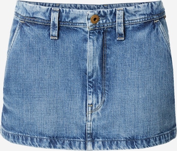 G-Star RAW Rok in Blauw: voorkant