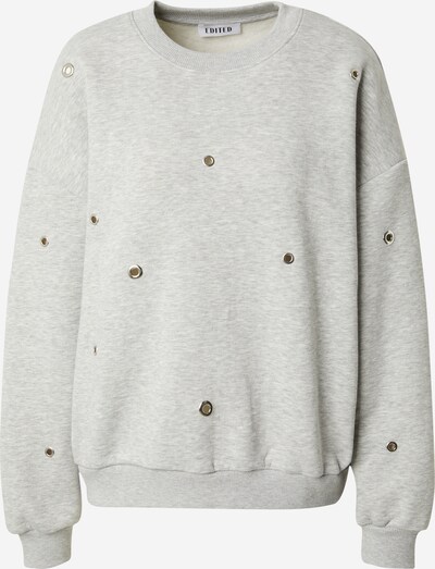 EDITED Sweater majica 'Ylva' u bazalt siva / siva melange, Pregled proizvoda