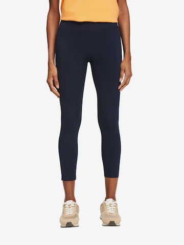 ESPRIT Skinny Sportbroek in Blauw: voorkant