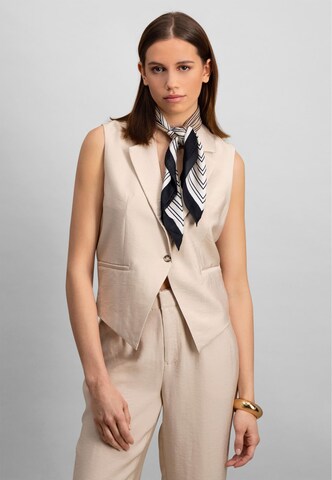 Gilet de costume FYNCH-HATTON en beige : devant
