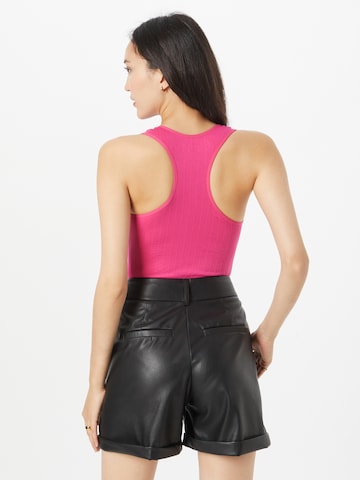 Nasty Gal Shirt body in Roze