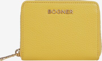 BOGNER Wallet in Yellow: front