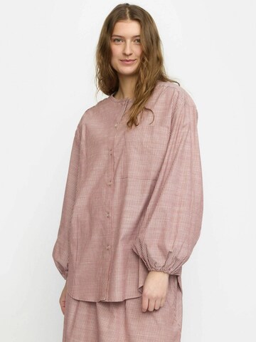 Camicia da donna 'Ebbi' di Soft Rebels in marrone: frontale