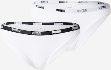 PUMA Trosa i vit: framsida