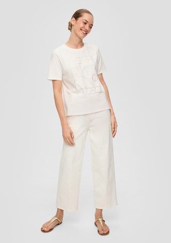 s.Oliver BLACK LABEL T-Shirt in Beige