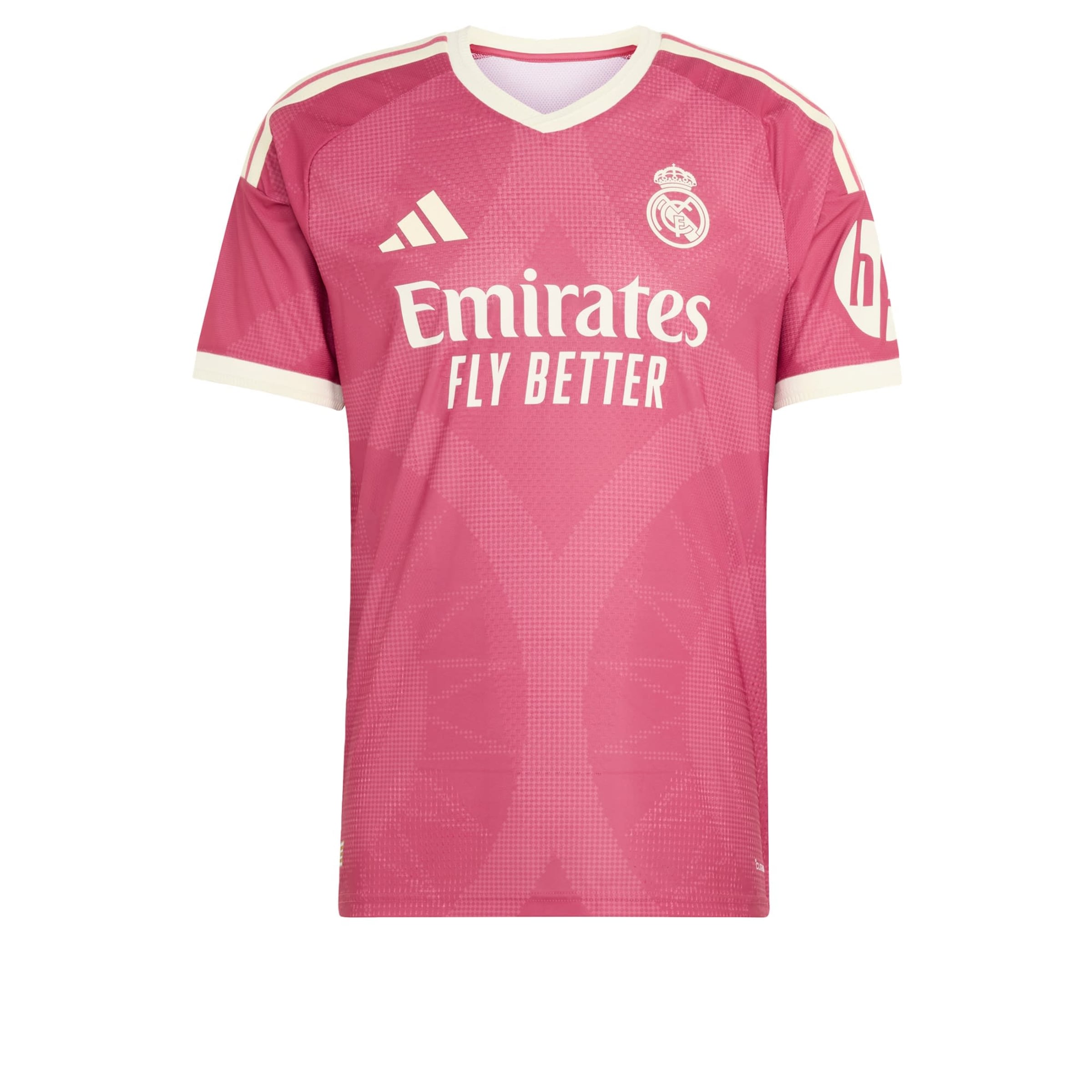 ADIDAS PERFORMANCE - Camiseta de fútbol 'Real Madrid 26/27 Authentic' en rosa: frente