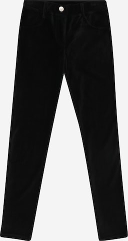 UNITED COLORS OF BENETTON Slim fit Pants in Black: front