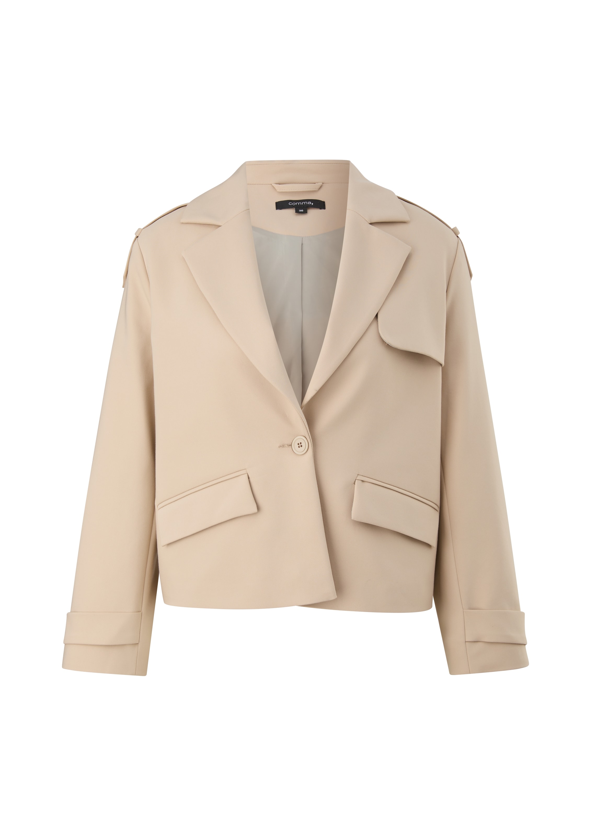 Blazer COMMA en beige : devant