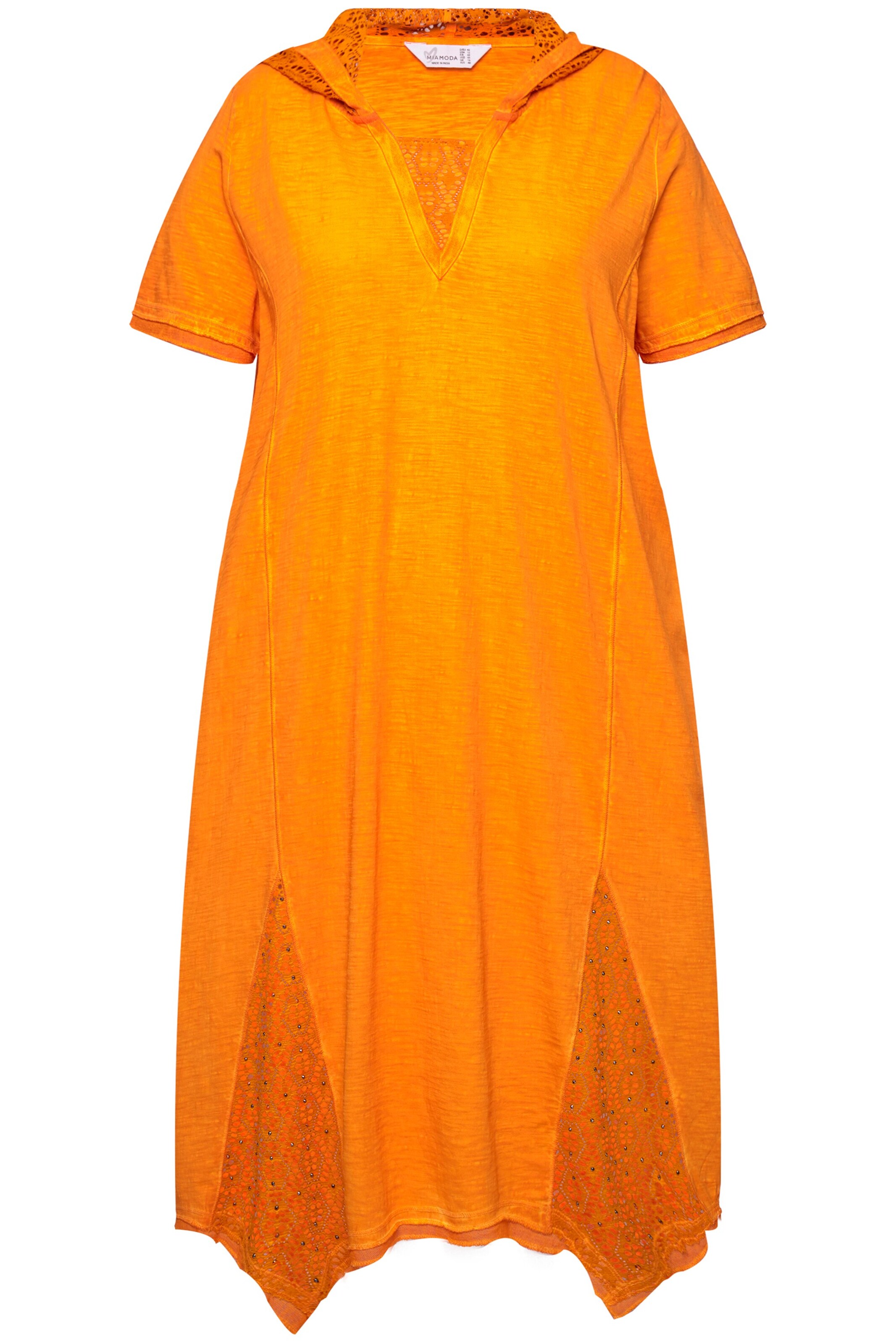 MIAMODA Jurk in Oranje: voorkant